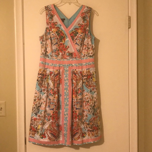 Talbots Petites Italian Bistro Dress - Picture 2 of 7